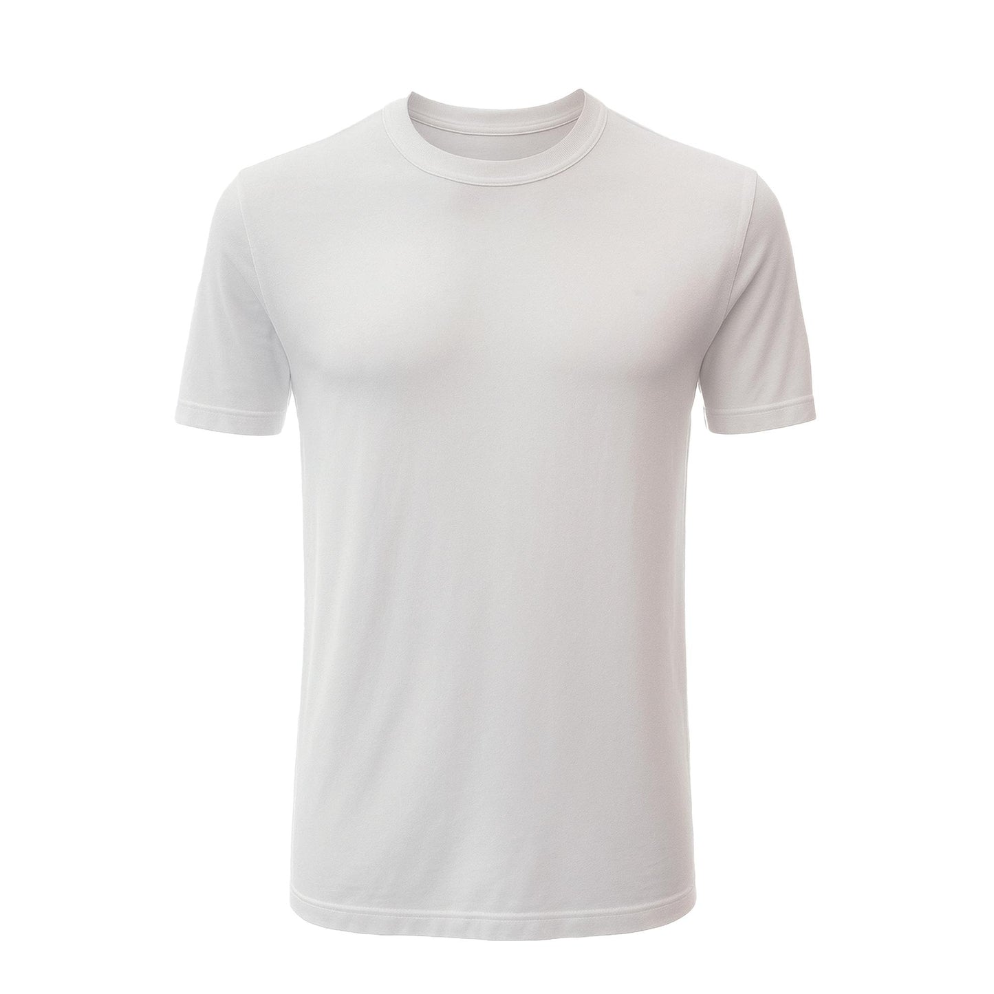 Men’s Crew Neck Short Sleeve T-Shirt Heavy-Weight Ultra-Soft 100% Cotton