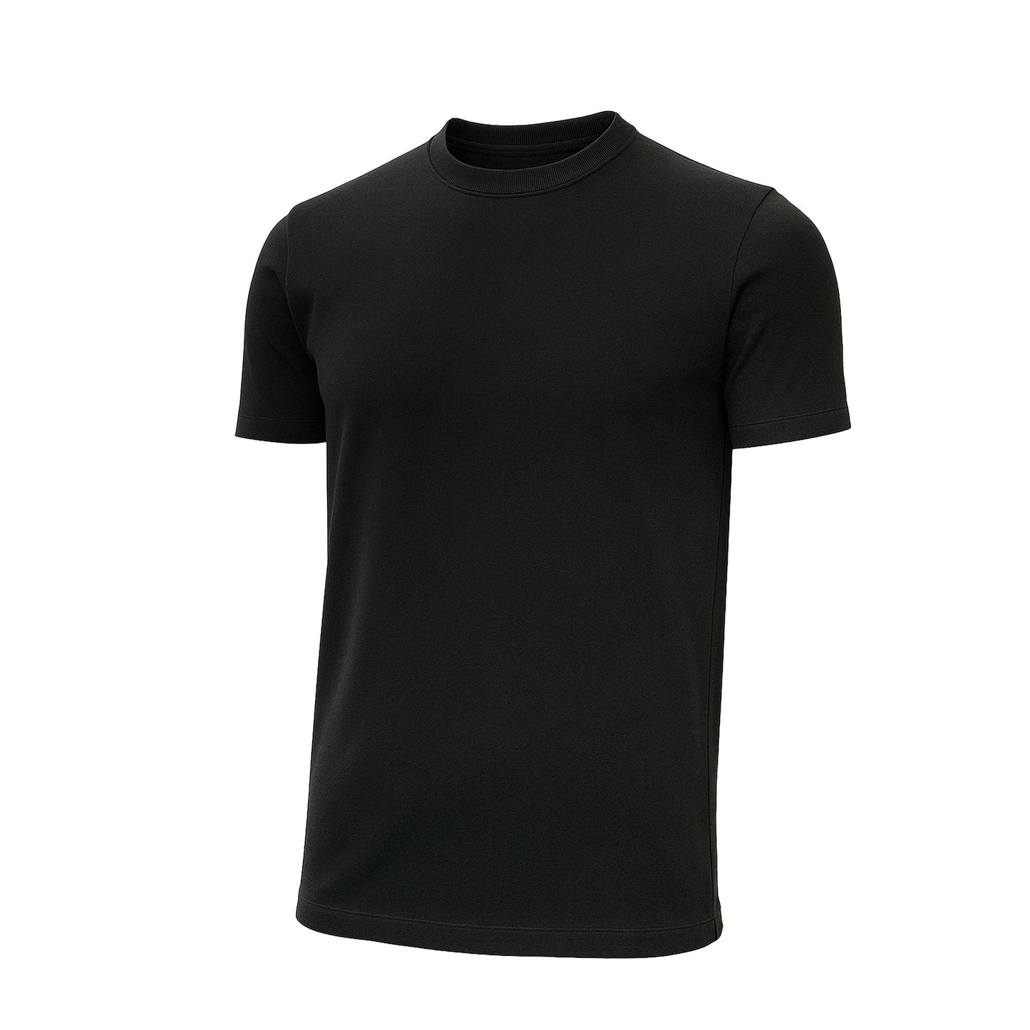 Men’s Crew Neck Short Sleeve T-Shirt Heavy-Weight Ultra-Soft 100% Cotton