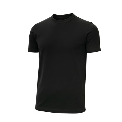 Men’s Crew Neck Short Sleeve T-Shirt Heavy-Weight Ultra-Soft 100% Cotton